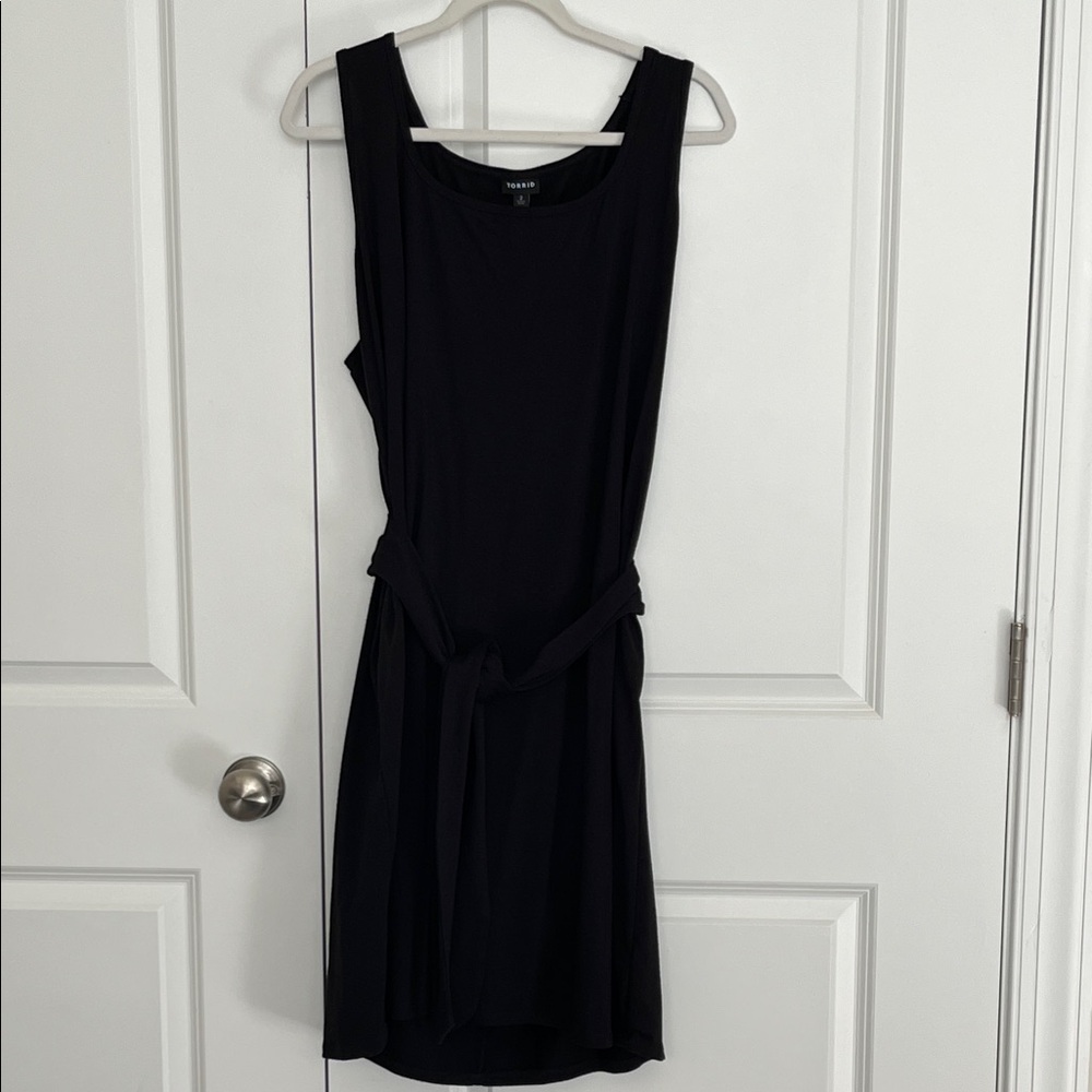 Torrid Black Sleeveless Dress